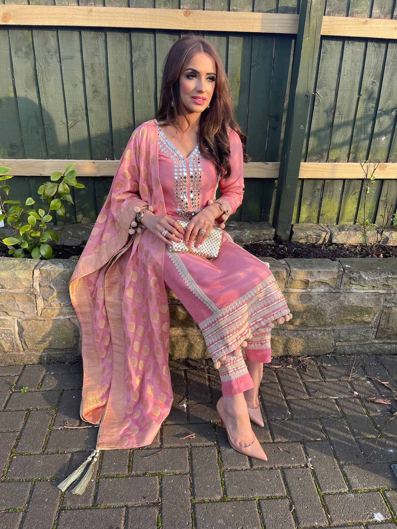 Pakistani suits featuring classic cuts and vibrant colors at Fashion Shades UK